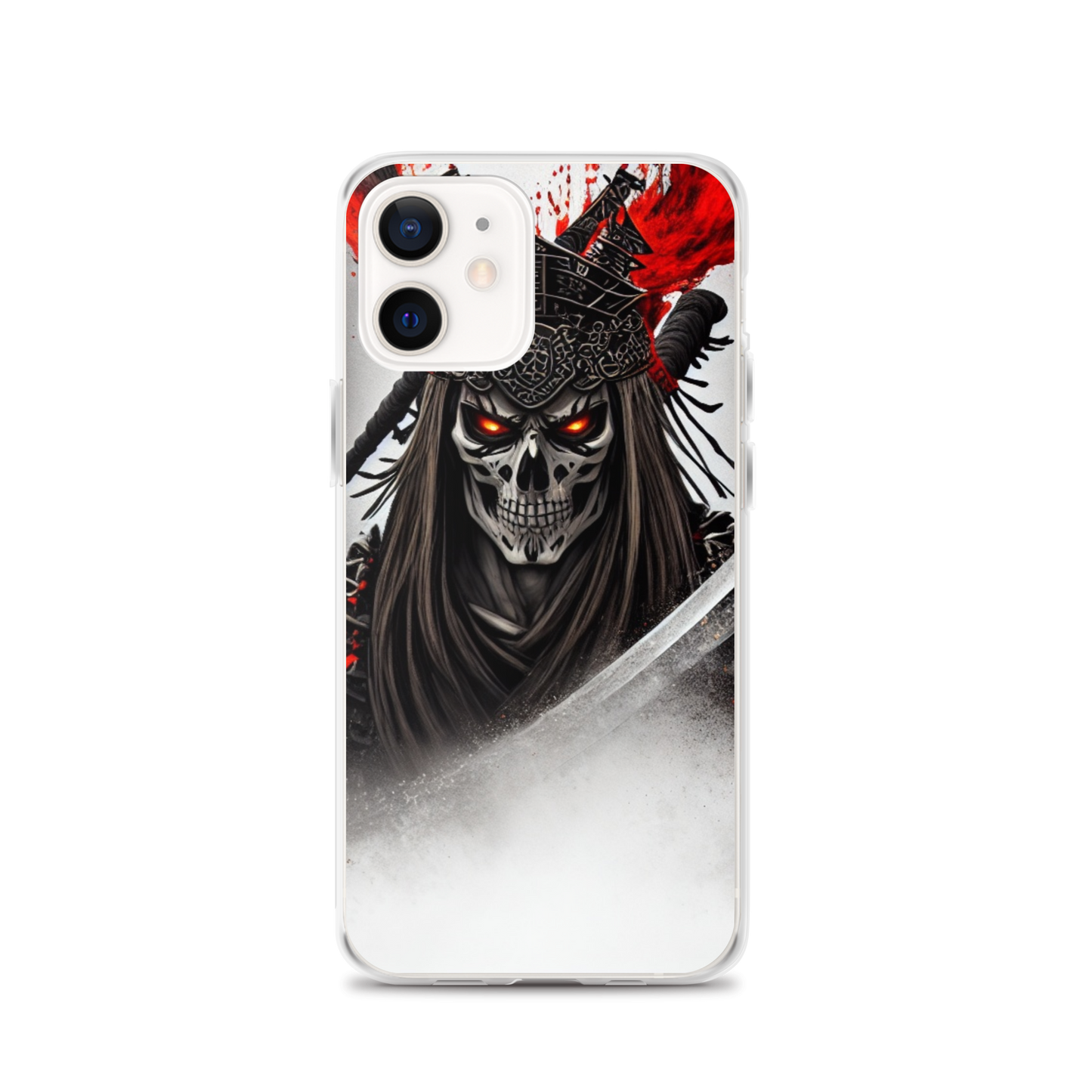 Clear Case for iPhone®  Samurai - Skeleton