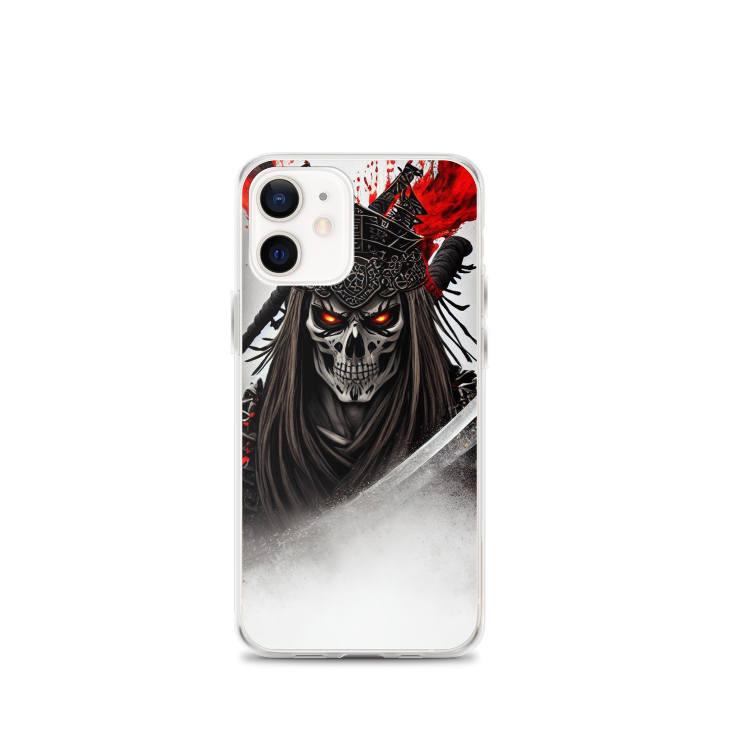 Clear Case for iPhone®  Samurai - Skeleton