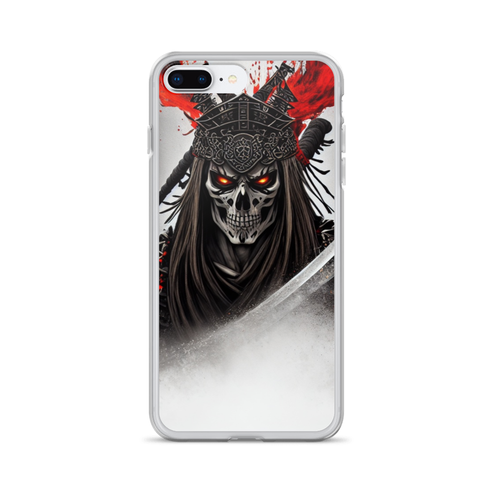 Clear Case for iPhone®  Samurai - Skeleton