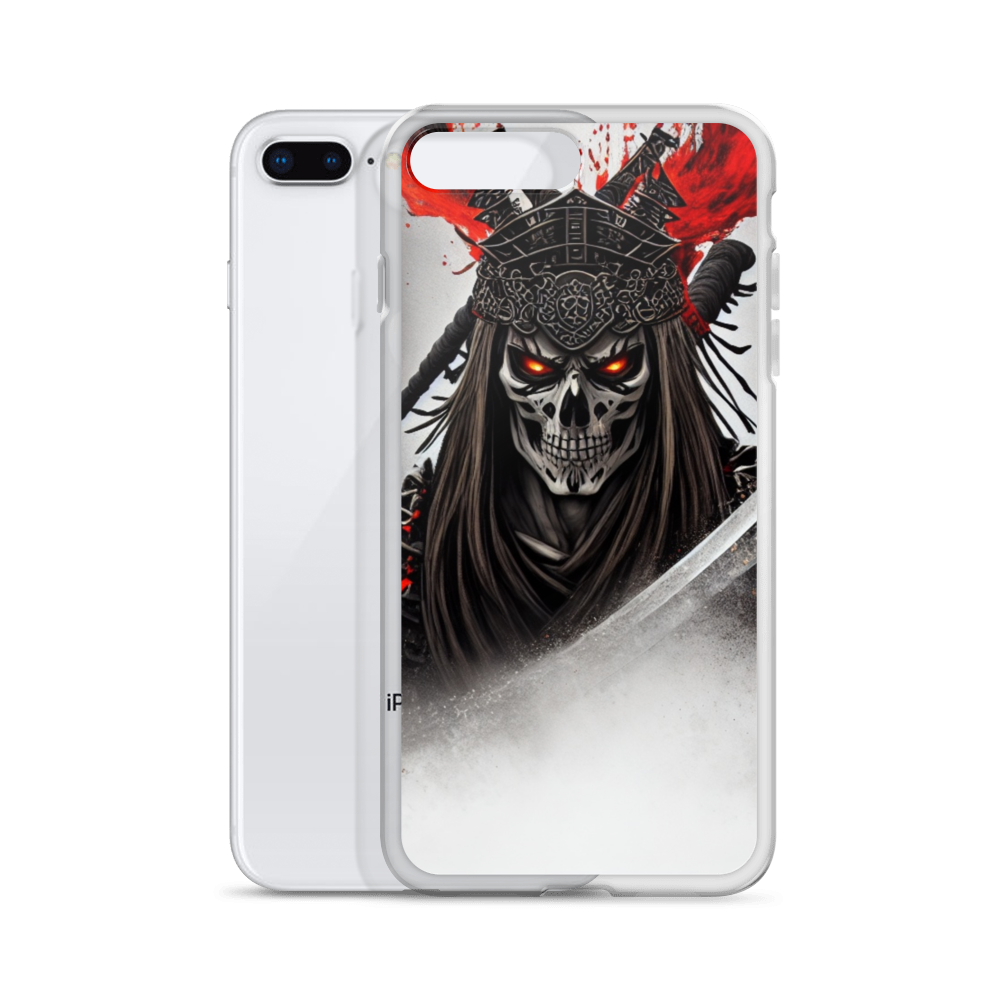 Clear Case for iPhone®  Samurai - Skeleton