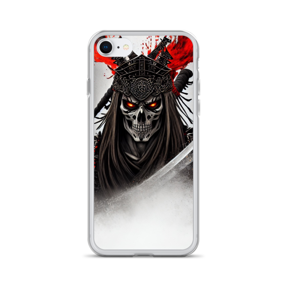 Clear Case for iPhone®  Samurai - Skeleton