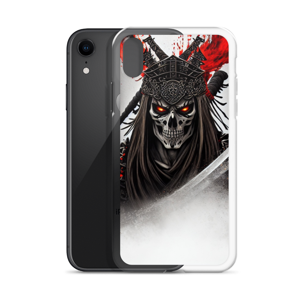 Clear Case for iPhone®  Samurai - Skeleton