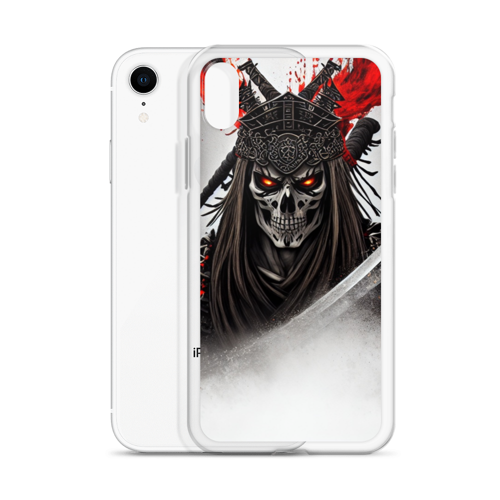 Clear Case for iPhone®  Samurai - Skeleton